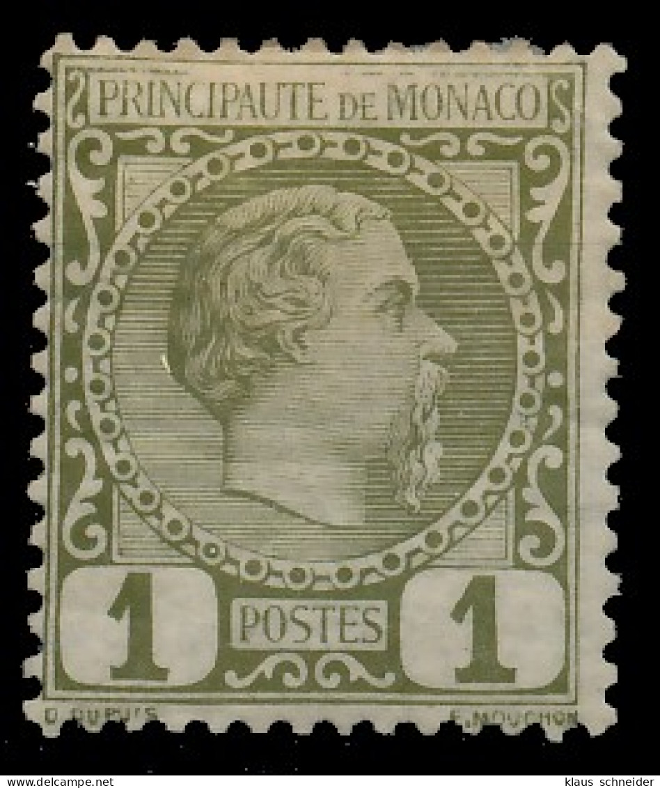 MONACO 1885 Nr 1 Ungebraucht X3AD79E - Other & Unclassified