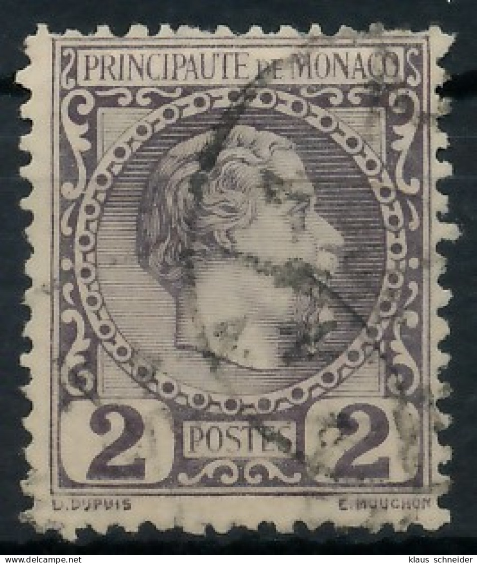 MONACO 1885 Nr 2 Gestempelt X3AD7AE - Autres & Non Classés