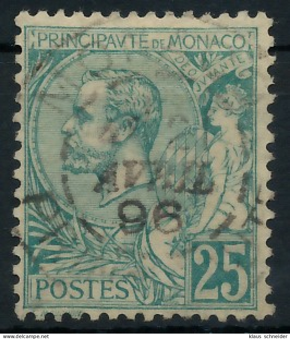 MONACO 1891 Nr 16 Gestempelt X3AD7F6 - Autres & Non Classés