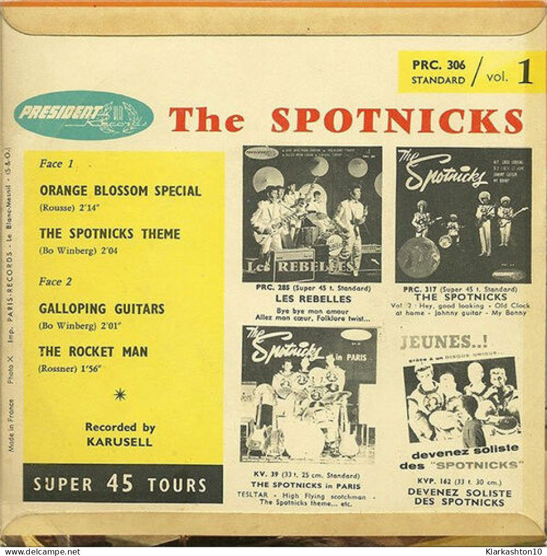 The Spotnicks Vol .1 - Non Classés