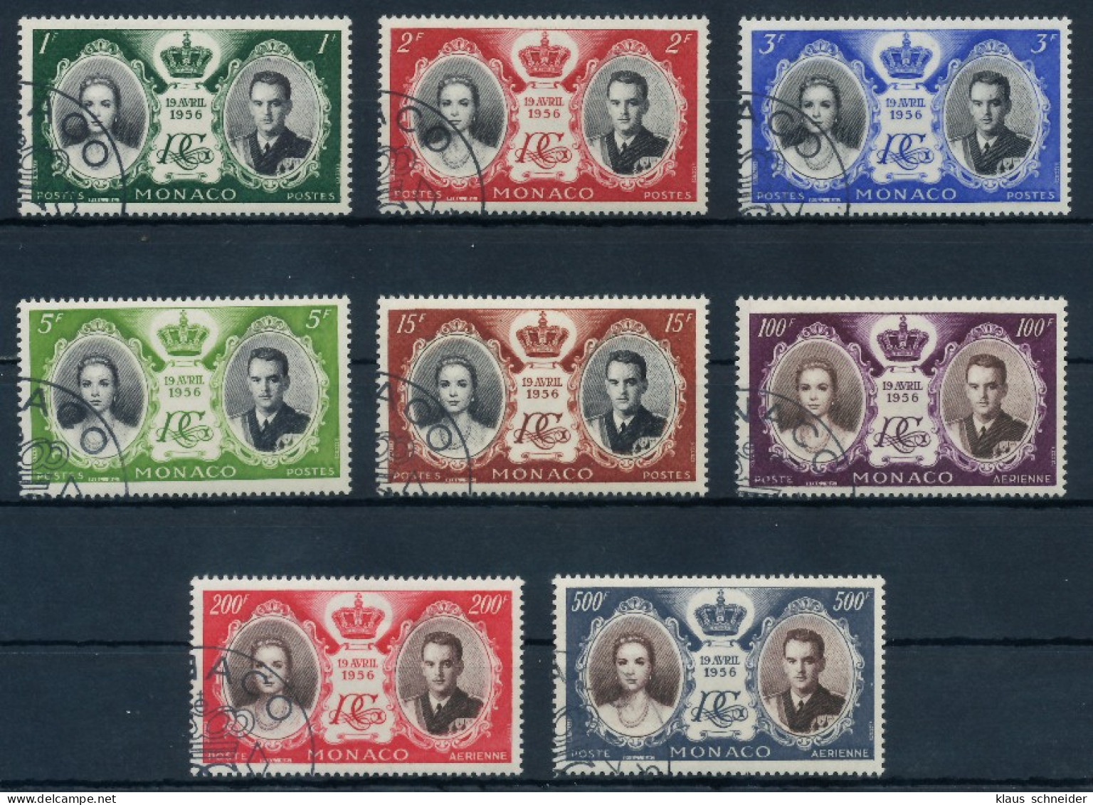 MONACO 1956 Nr 561-568 Gestempelt X3B33F6 - Gebraucht