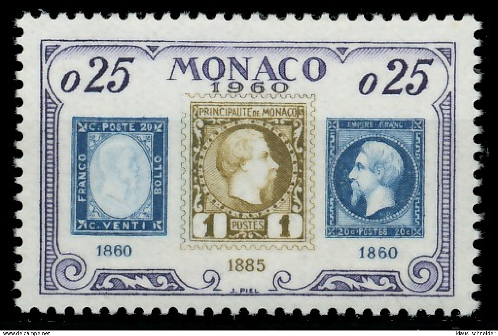 MONACO 1960 Nr 641 Postfrisch SF09CFE - Other & Unclassified
