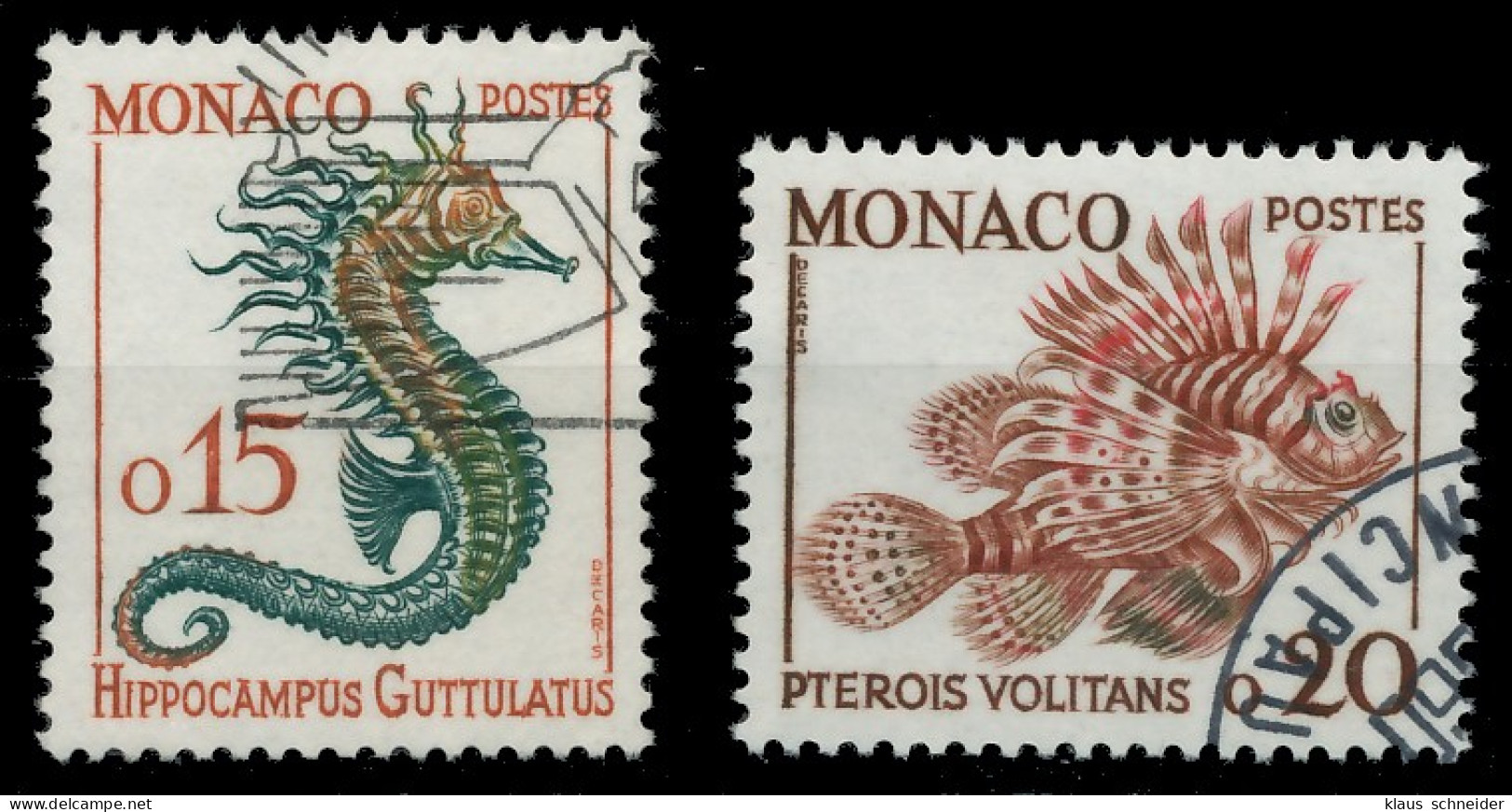 MONACO 1960 Nr 651-652 Gestempelt X3B390A - Other & Unclassified