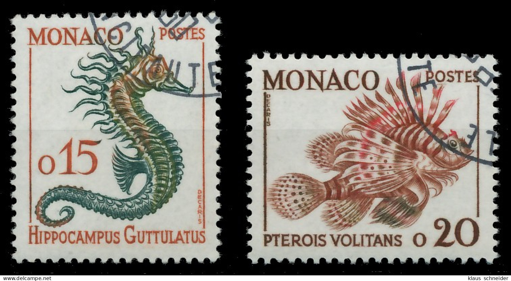 MONACO 1960 Nr 651-652 Gestempelt X3B38FA - Altri & Non Classificati