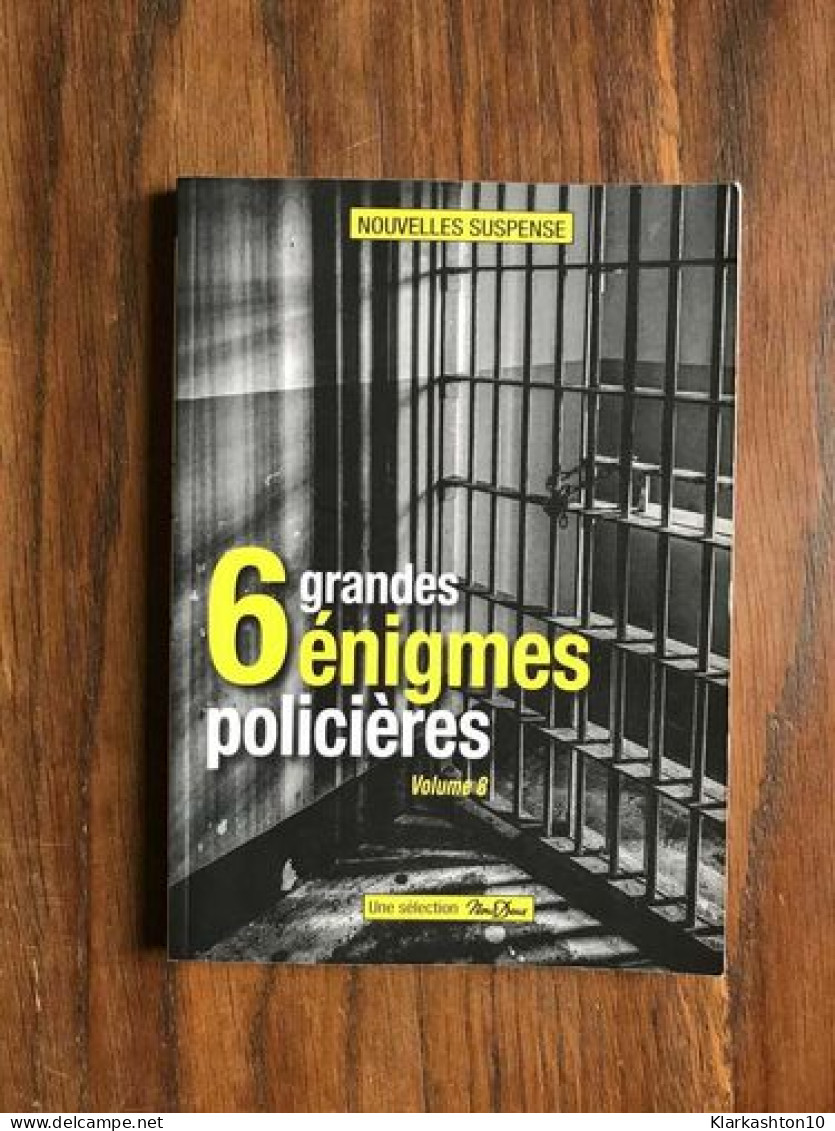 NOUVELLES SUSPENSE Grandes 6 énigmes Policières - Autres & Non Classés