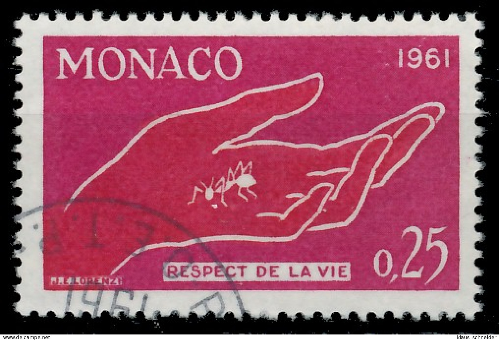 MONACO 1961 Nr 670 Gestempelt X3B5A3E - Other & Unclassified