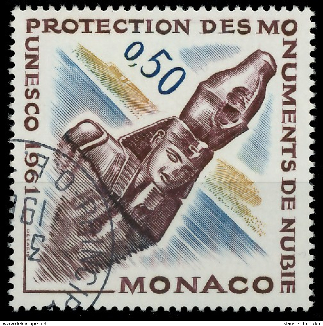 MONACO 1961 Nr 669 Gestempelt X3B5A1A - Altri & Non Classificati