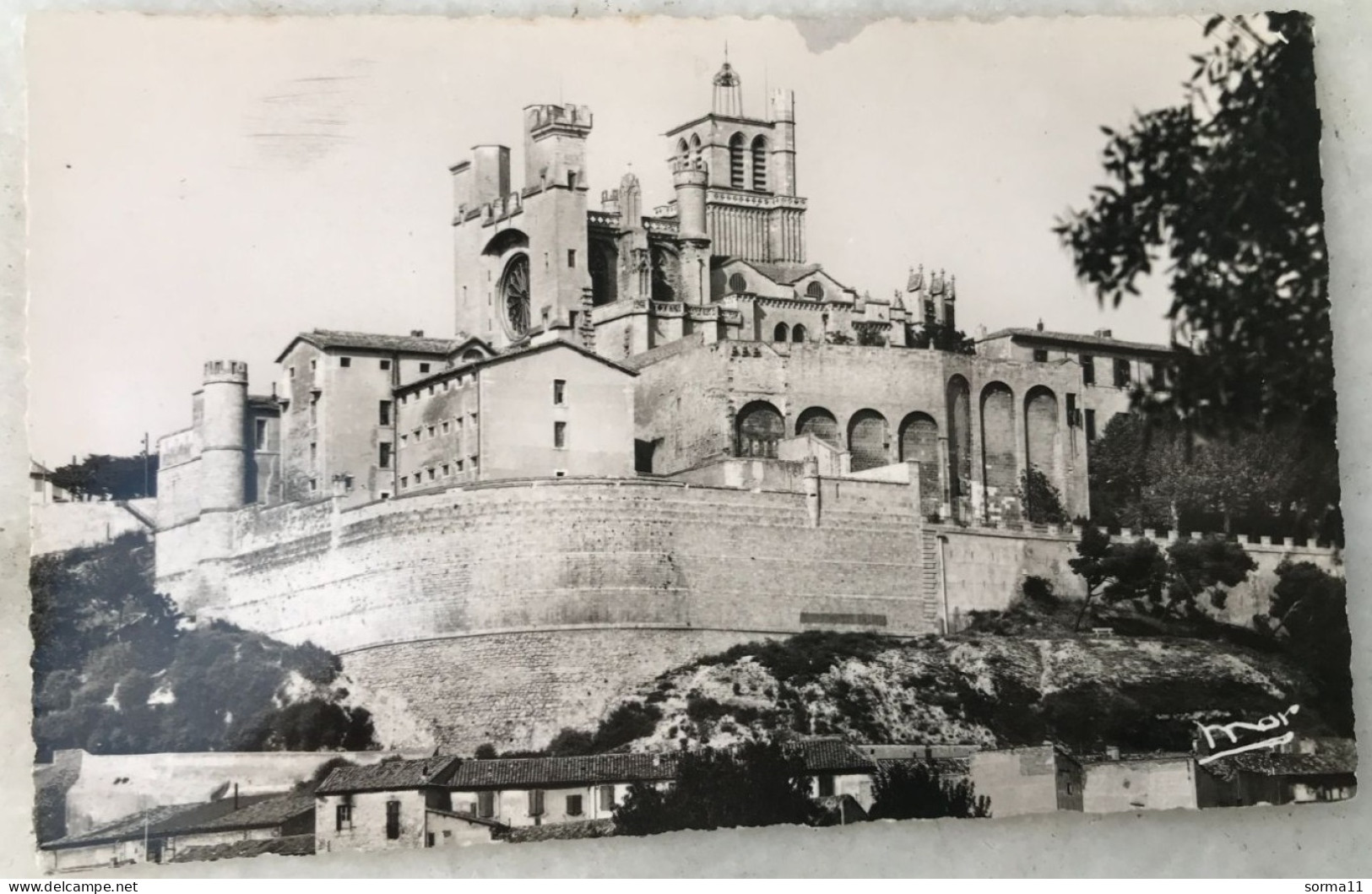 CPSM BEZIERS 34 L'Eglise Saint Nazaire - Beziers