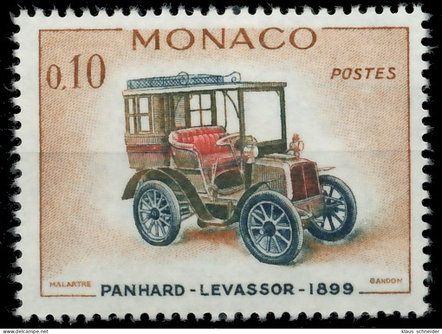 MONACO 1961 Nr 678 Postfrisch X3B5B1A - Unused Stamps