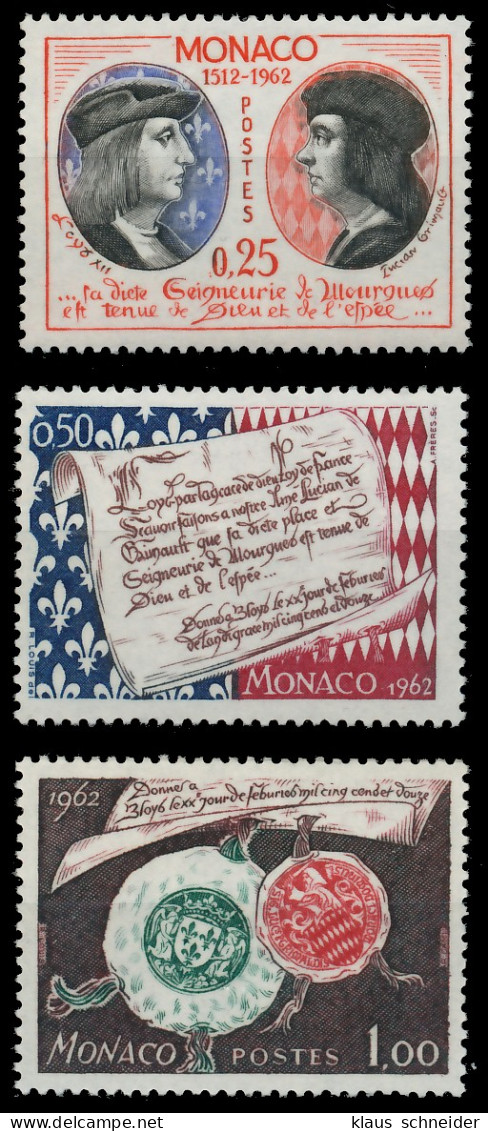 MONACO 1962 Nr 689-691 Postfrisch X3B5BBA - Neufs