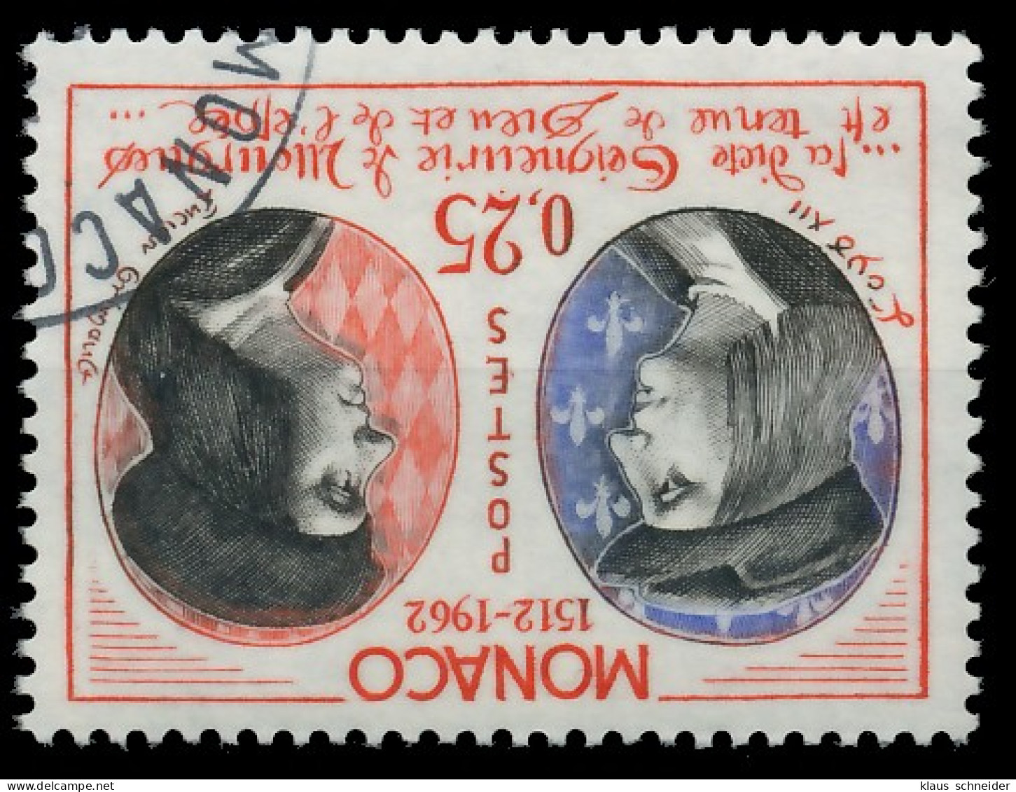 MONACO 1962 Nr 689 Gestempelt X3B5C06 - Used Stamps