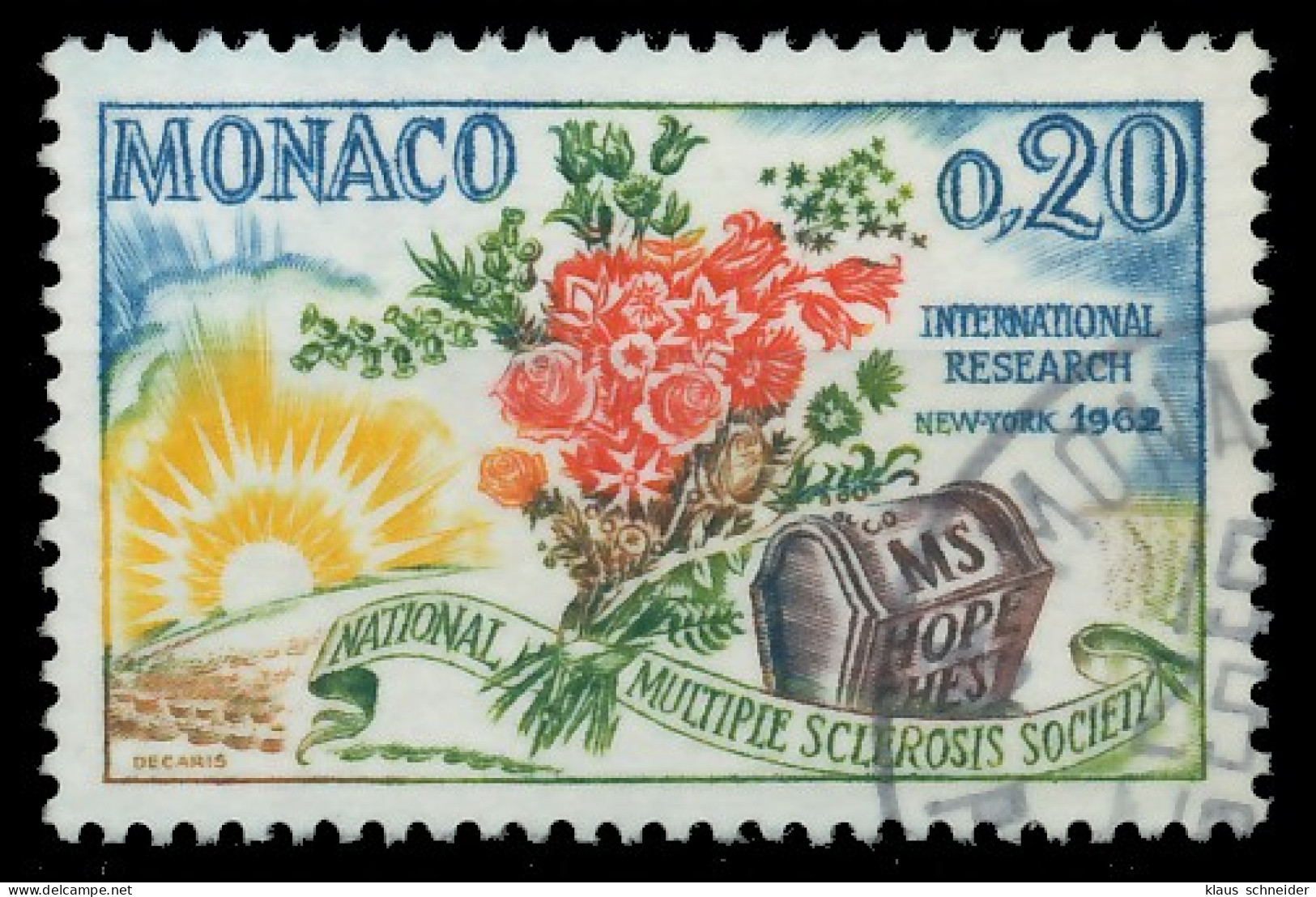 MONACO 1962 Nr 694 Gestempelt X3B5C56 - Sonstige & Ohne Zuordnung