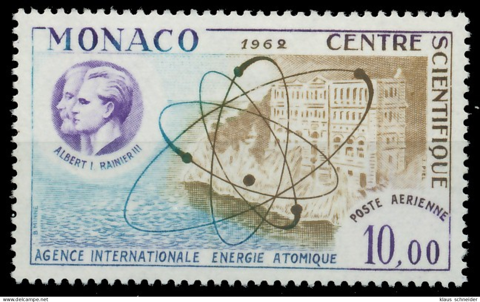 MONACO 1962 Nr 699 Postfrisch X3B5CA2 - Unused Stamps