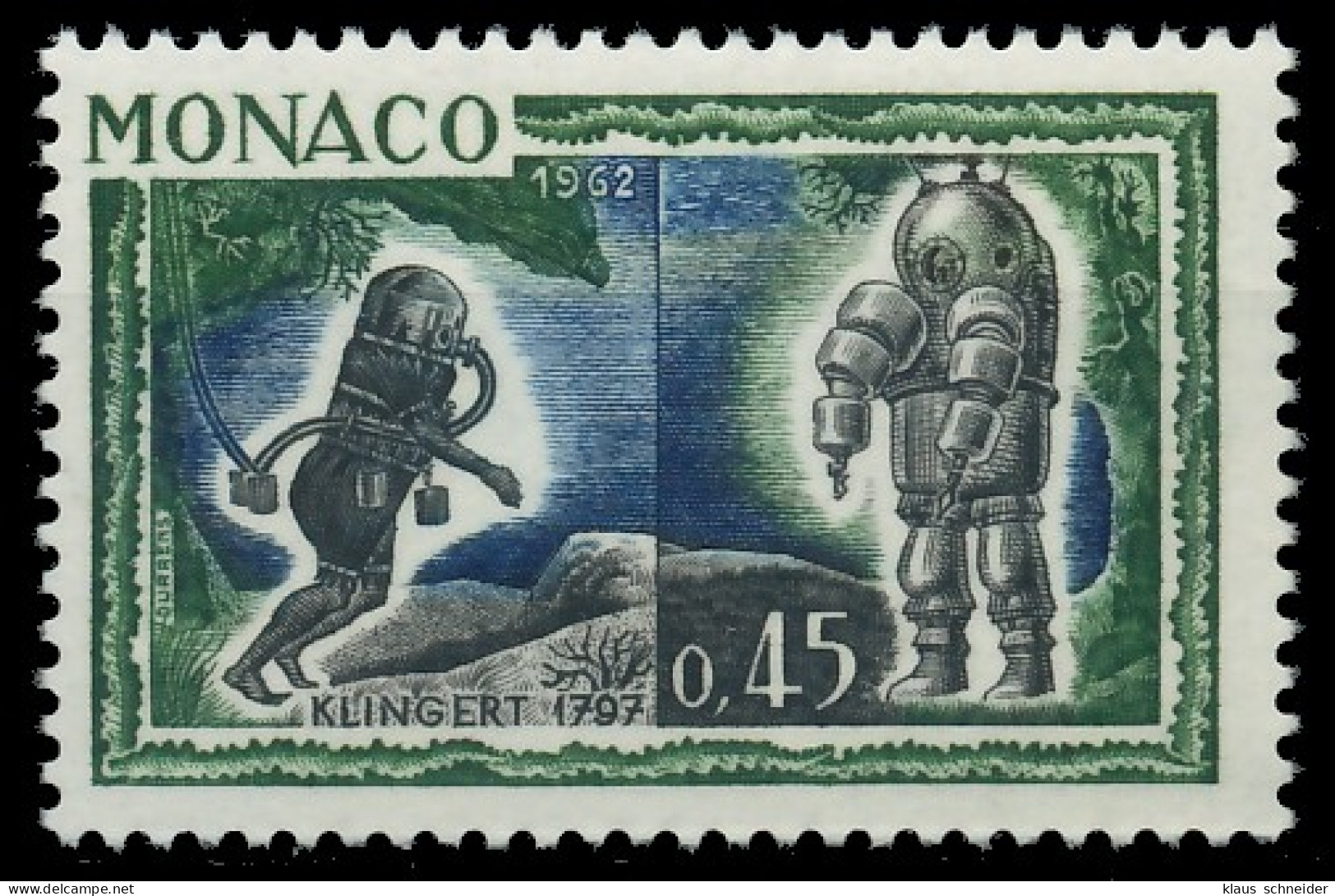 MONACO 1962 Nr 713 Postfrisch SF0C3C6 - Sonstige & Ohne Zuordnung