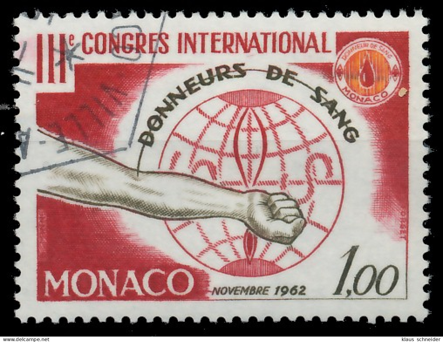 MONACO 1962 Nr 717 Gestempelt SF0C402 - Sonstige & Ohne Zuordnung