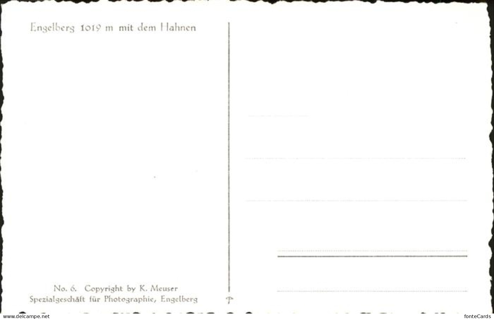 11113428 Engelberg_OW Gesamtansicht Hahnen - Autres & Non Classés