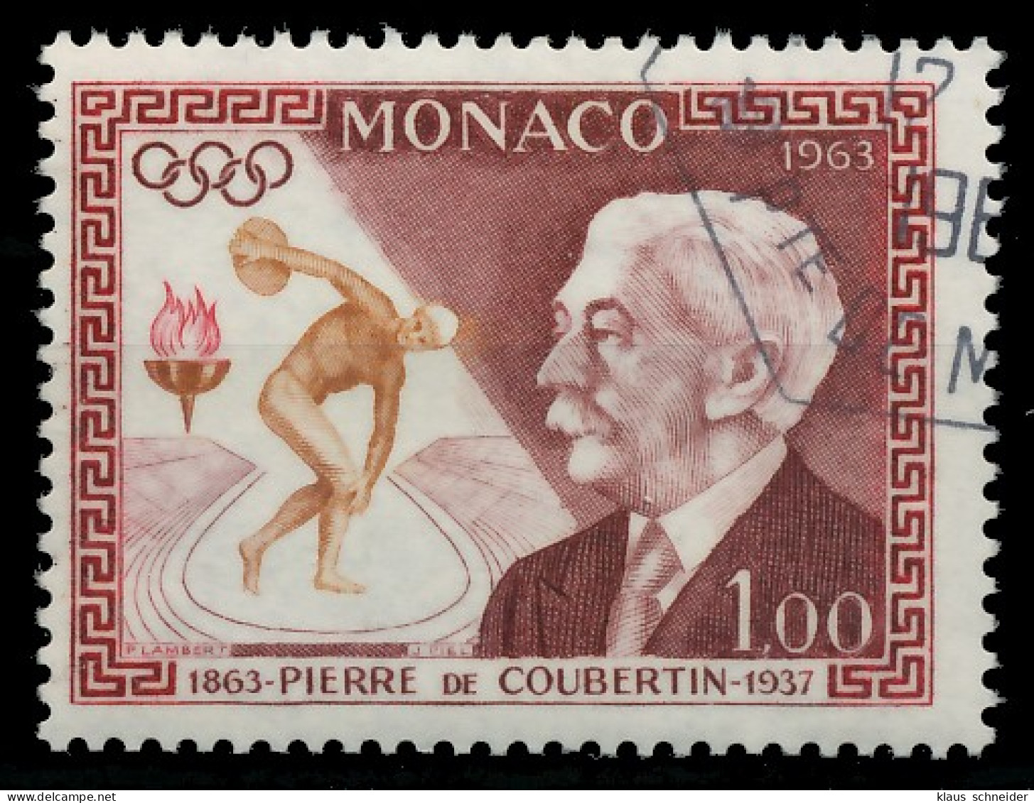 MONACO 1963 Nr 738 Gestempelt X3B600A - Used Stamps