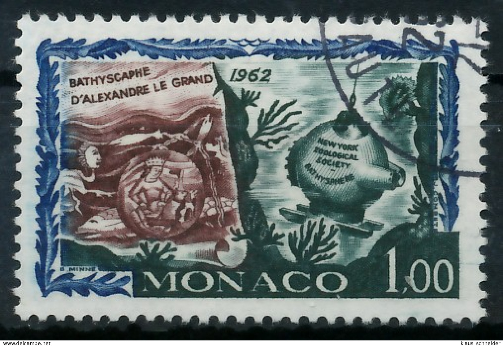 MONACO 1962 Nr 716 Gestempelt X3B6076 - Usati