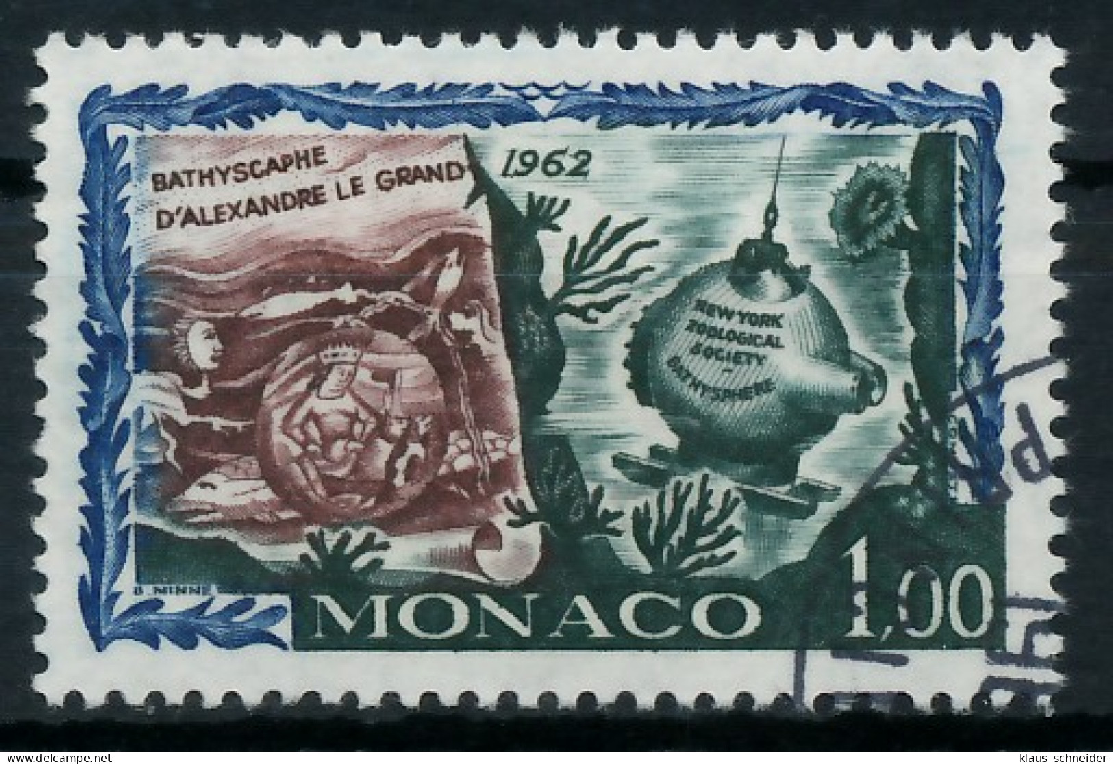MONACO 1962 Nr 716 Gestempelt X3B607E - Autres & Non Classés