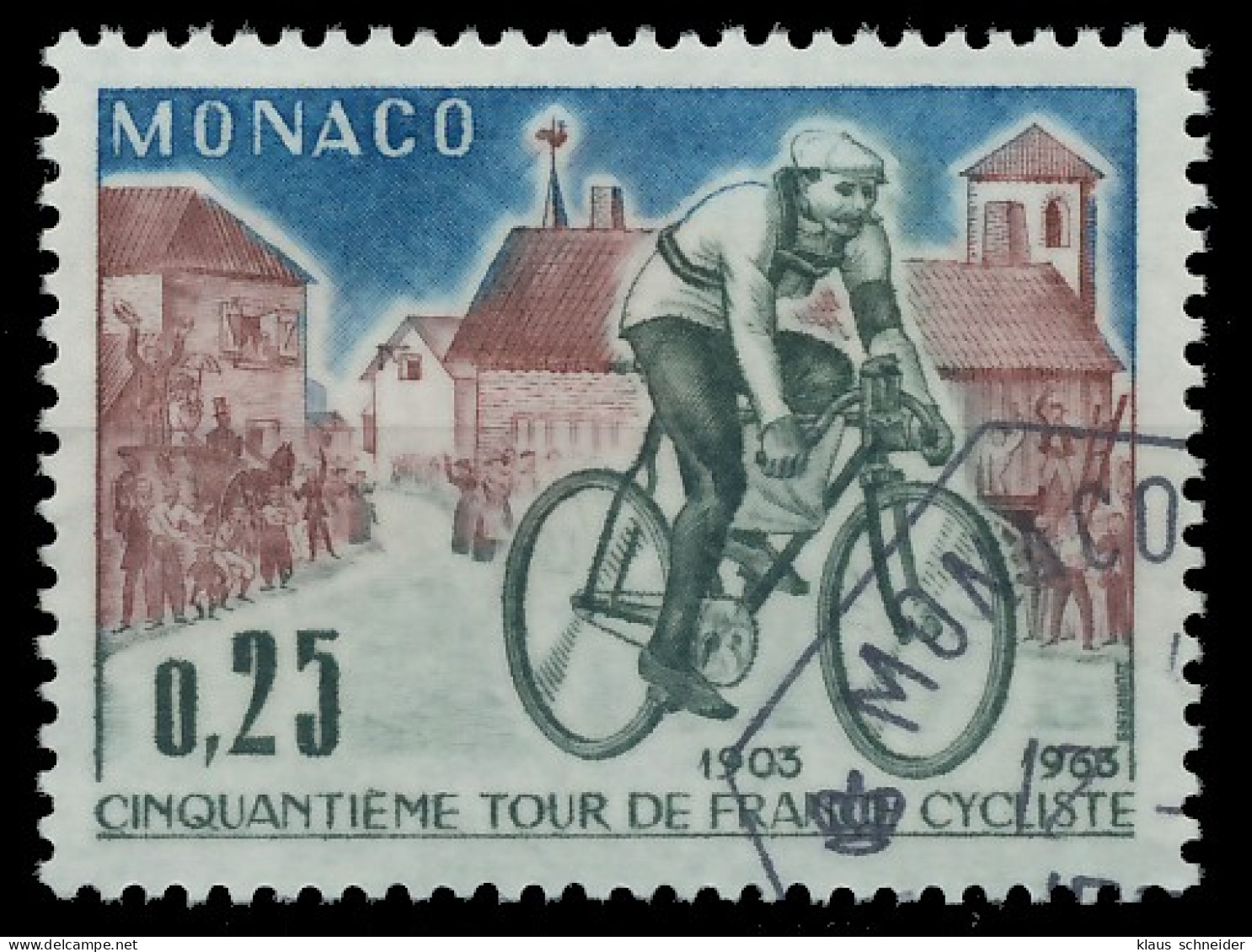 MONACO 1963 Nr 736 Gestempelt X3B60B6 - Sonstige & Ohne Zuordnung