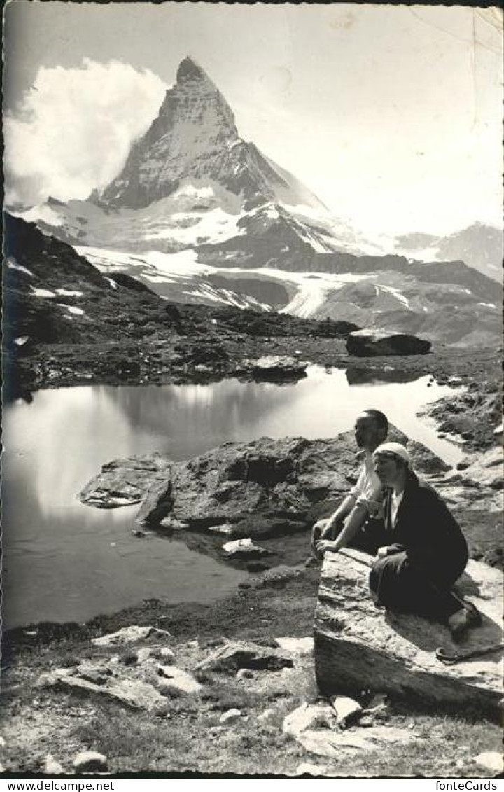 11113394 Zermatt_VS Riffelsee Matterhorn - Autres & Non Classés