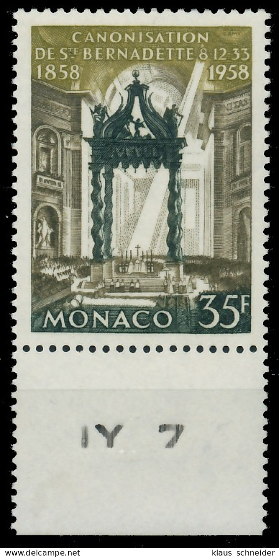 MONACO 1958 Nr 598 Postfrisch URA X3BA73A - Unused Stamps