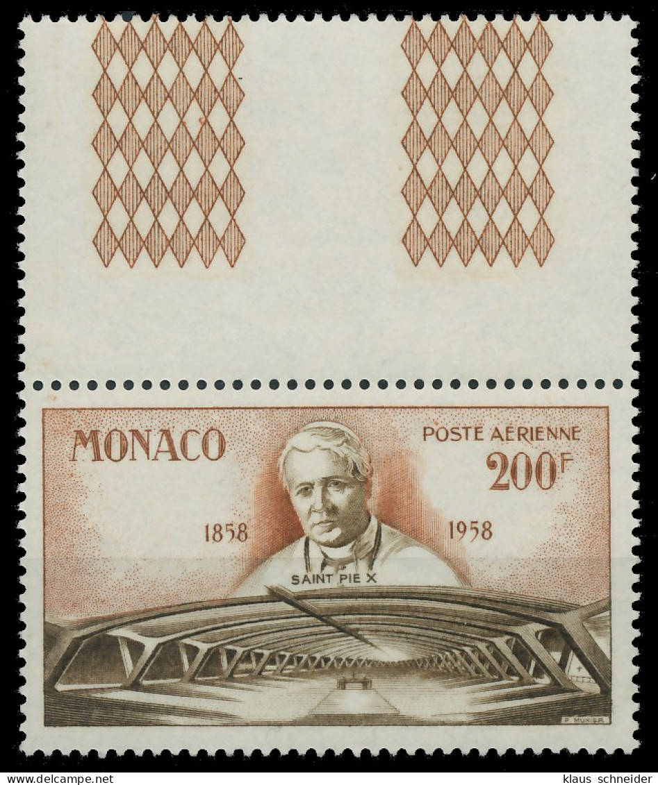 MONACO 1958 Nr 602Lfo Postfrisch SENKR PAAR X3BA7DA - Neufs