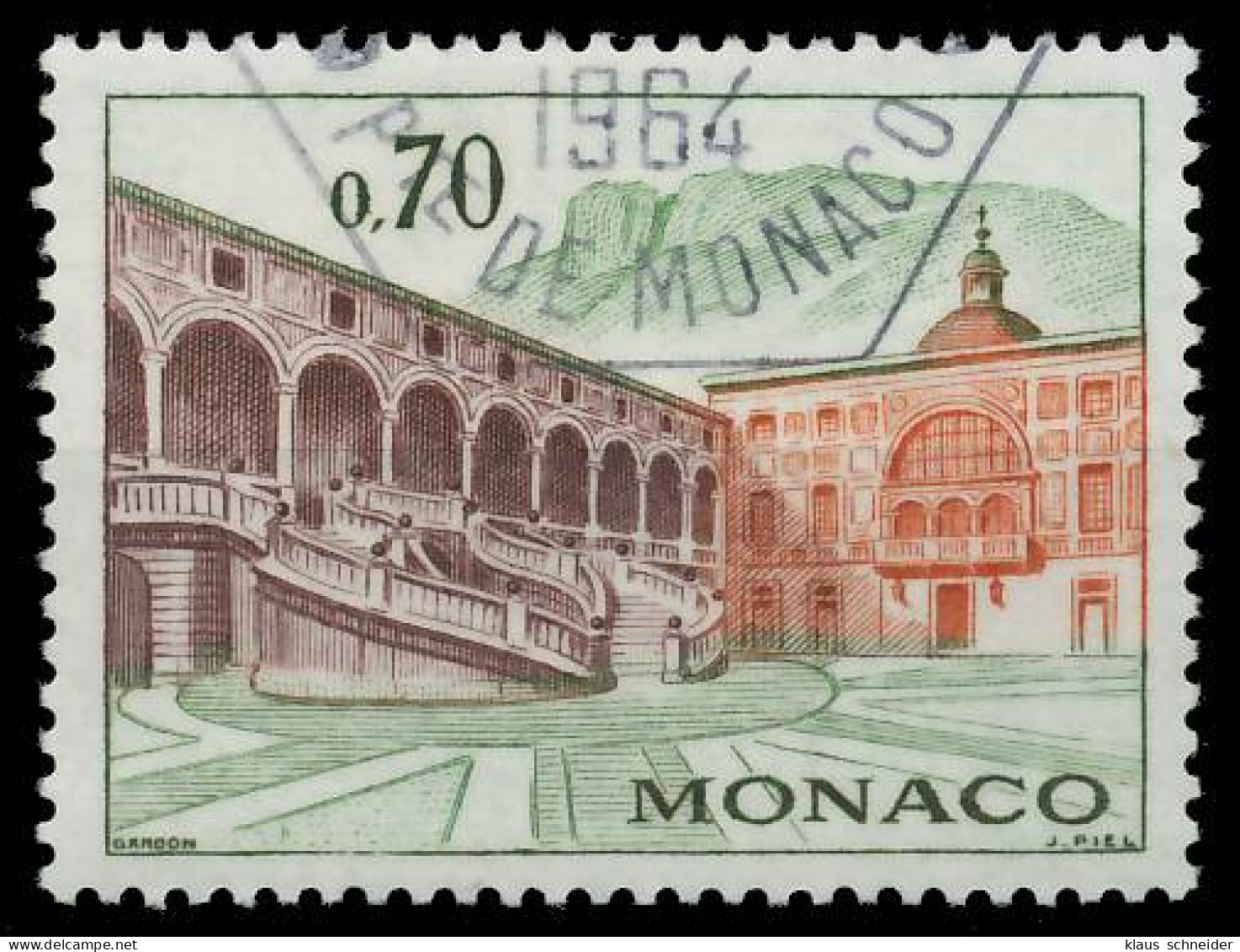 MONACO 1964 Nr 778 Gestempelt X3F96CE - Oblitérés