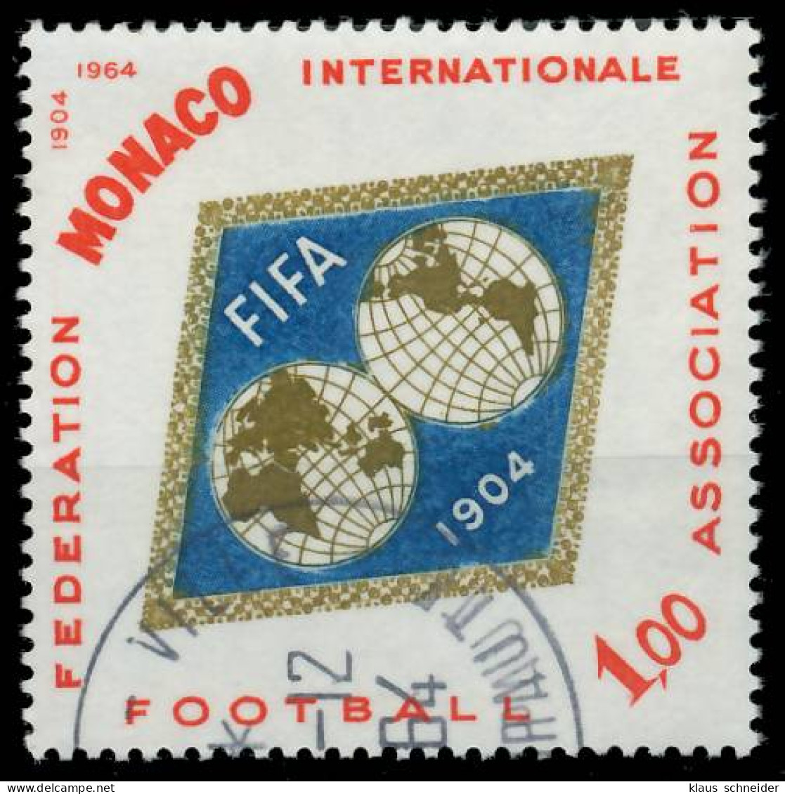 MONACO 1964 Nr 794 Gestempelt X3F97DA - Used Stamps