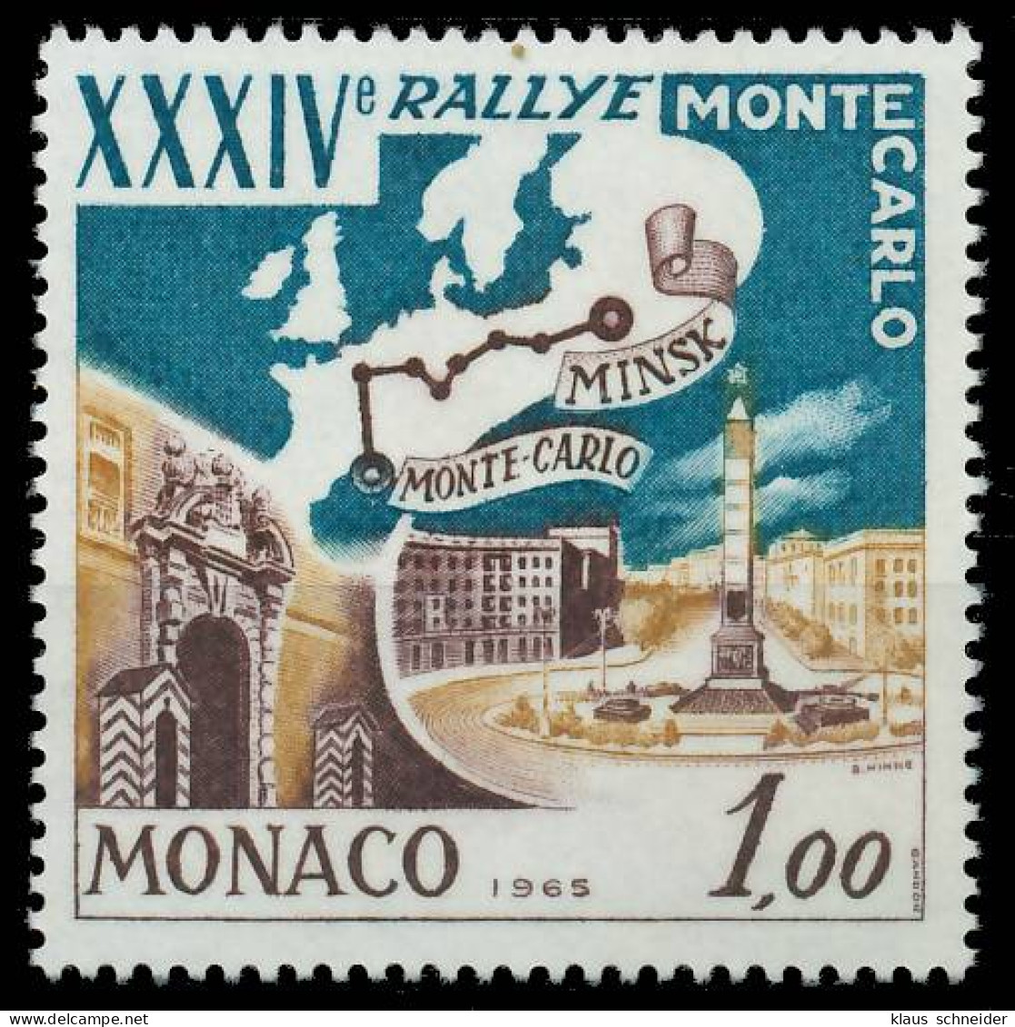 MONACO 1964 Nr 793 Postfrisch X3F97CE - Ungebraucht