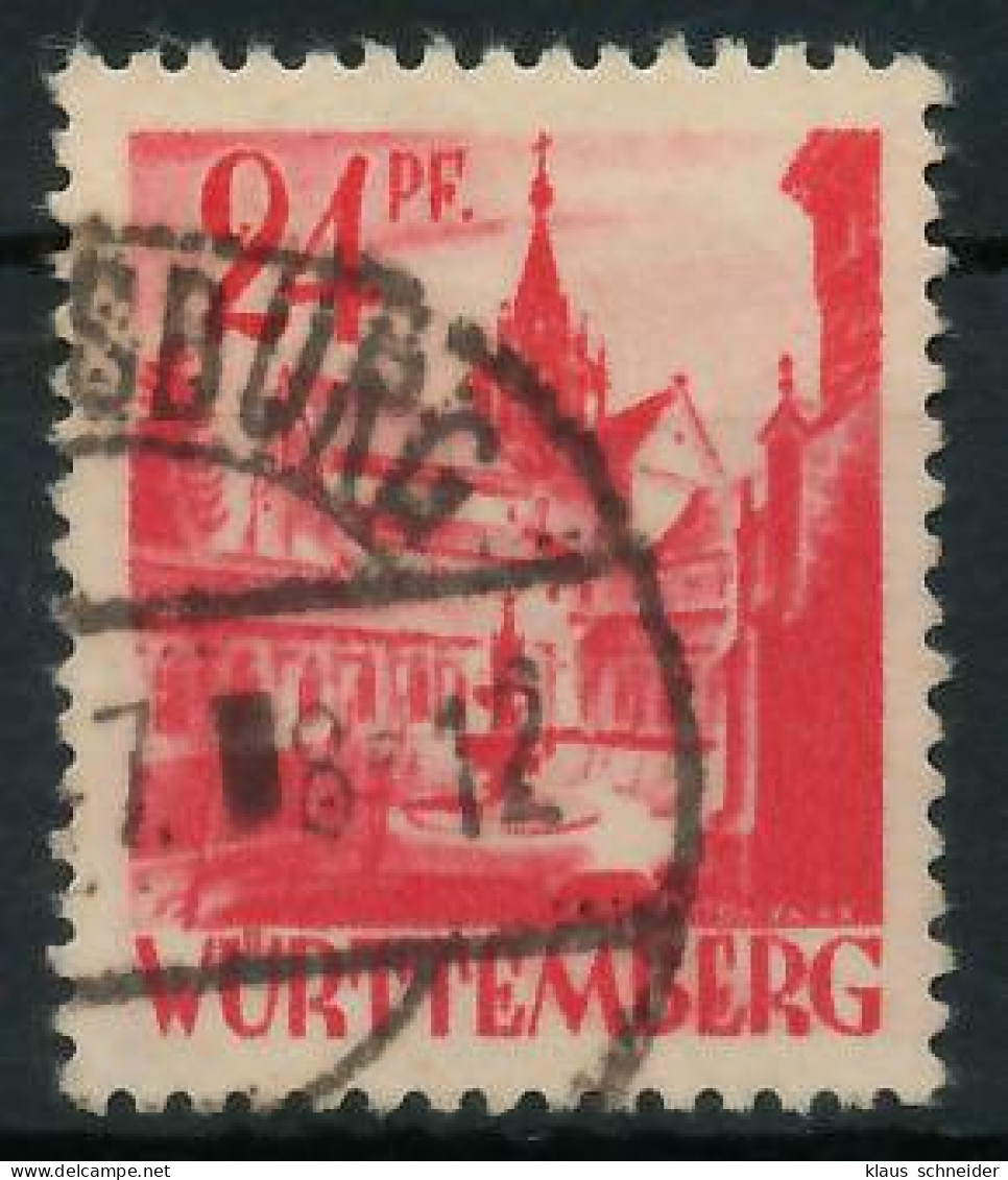 FZ WÜRTTEMBERG 1. AUSGABE SPEZIALISIERT Nr 8vv X40481E - Württemberg