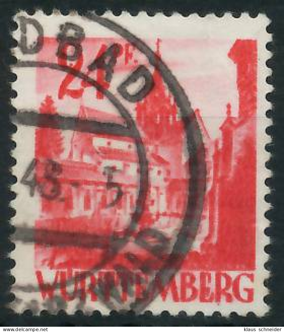 FZ WÜRTTEMBERG 1. AUSGABE SPEZIALISIERT Nr 8yv X404802 - Württemberg