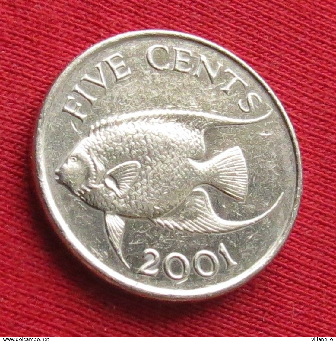 Bermuda 5 Cents 2001 KM# 108 Lt 1009 Bermudes Bermudas Bermude - Bermuda