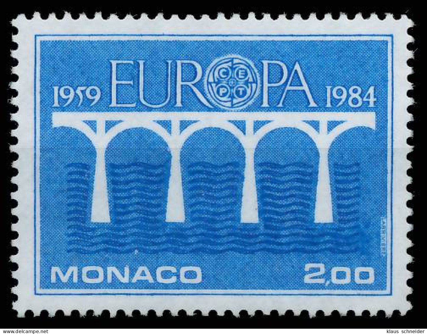 MONACO 1984 Nr 1622 Postfrisch S1E980E - Neufs