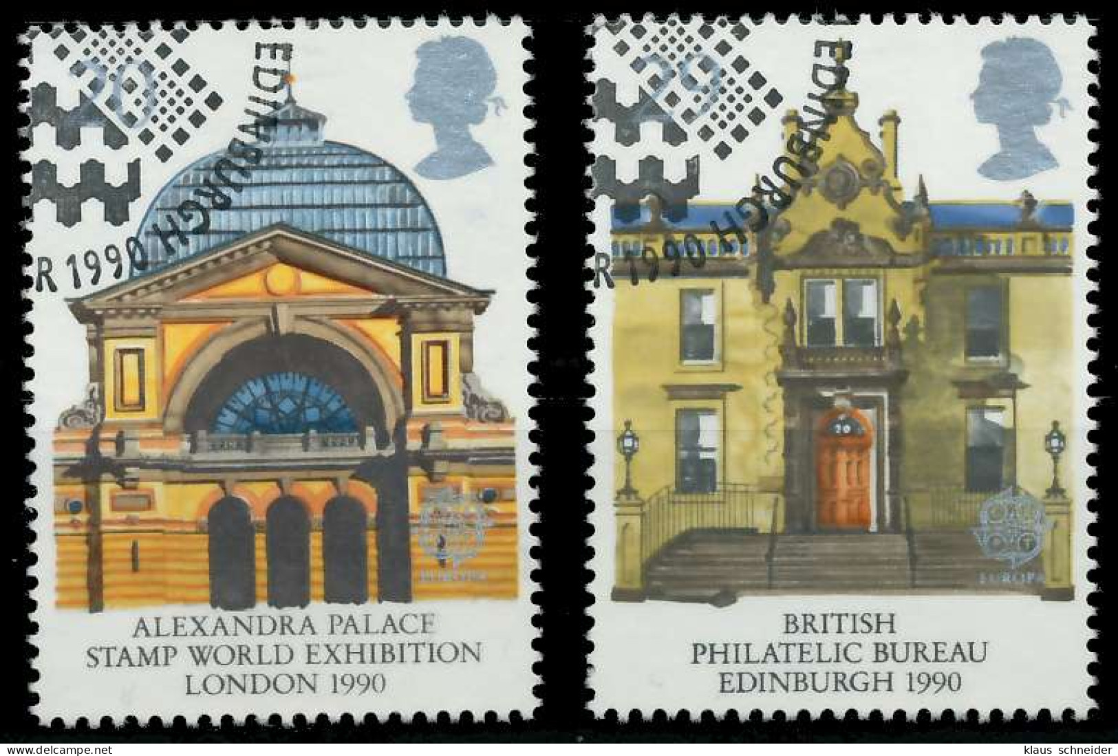 GROSSBRITANNIEN 1990 Nr 1261-1262 Gestempelt X5CF402 - Used Stamps