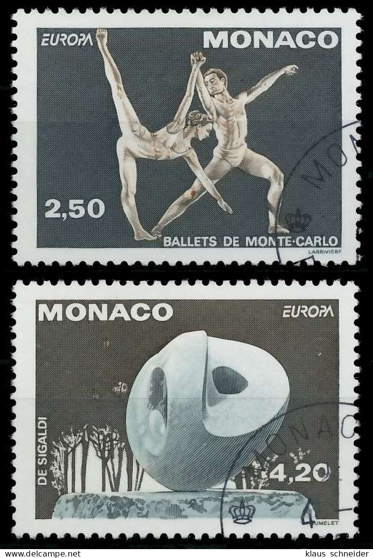 MONACO 1993 Nr 2120A-2121A Gestempelt X5DB2DE - Used Stamps