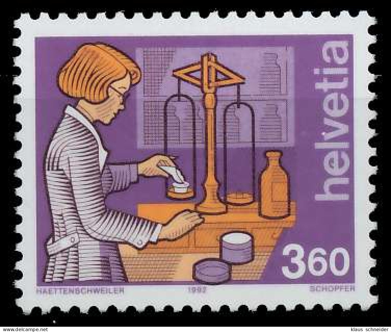 SCHWEIZ 1992 Nr 1464 Postfrisch X66914E - Unused Stamps
