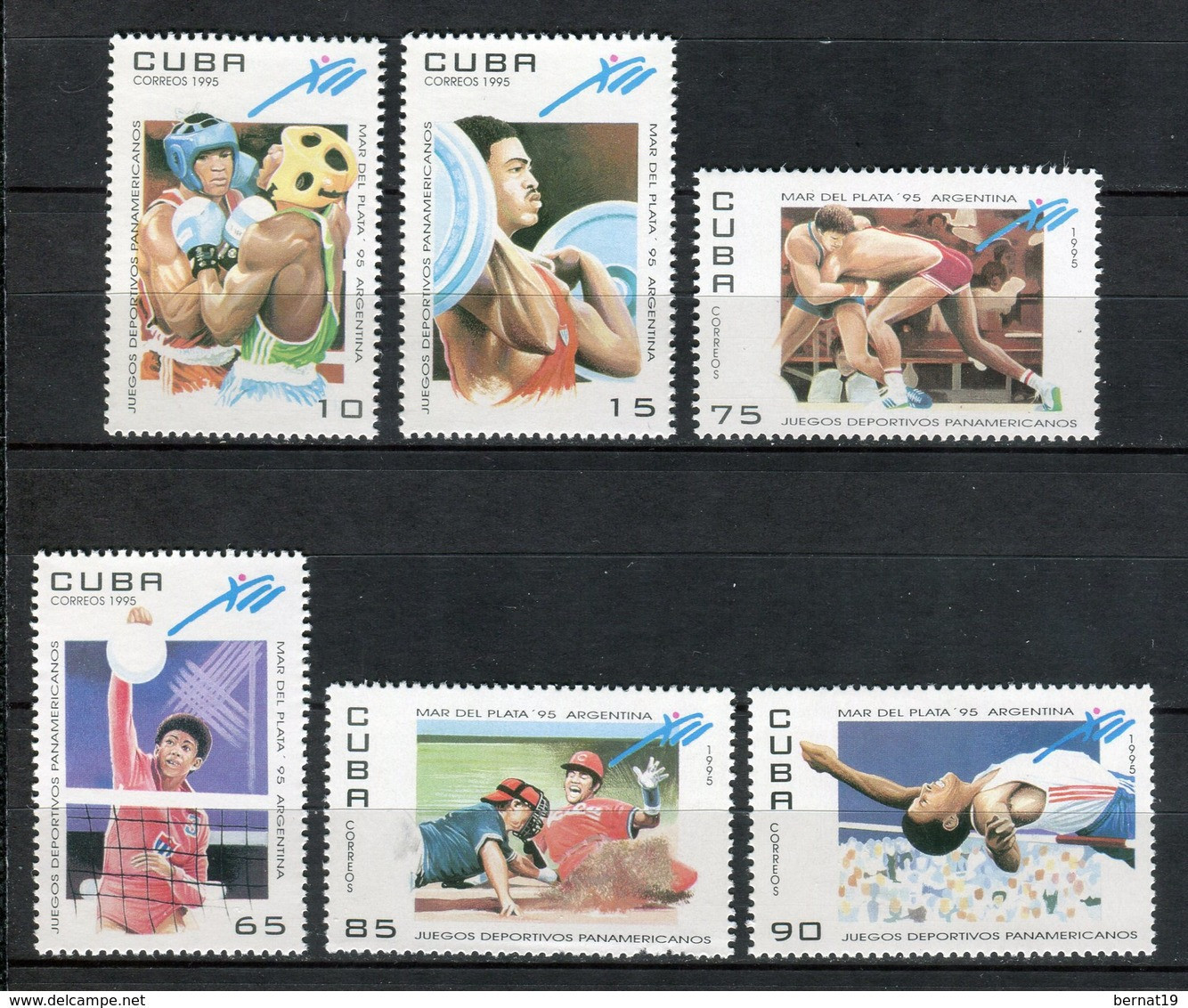 Cuba 1995. Yvert 3422-27 ** MNH. - Ungebraucht