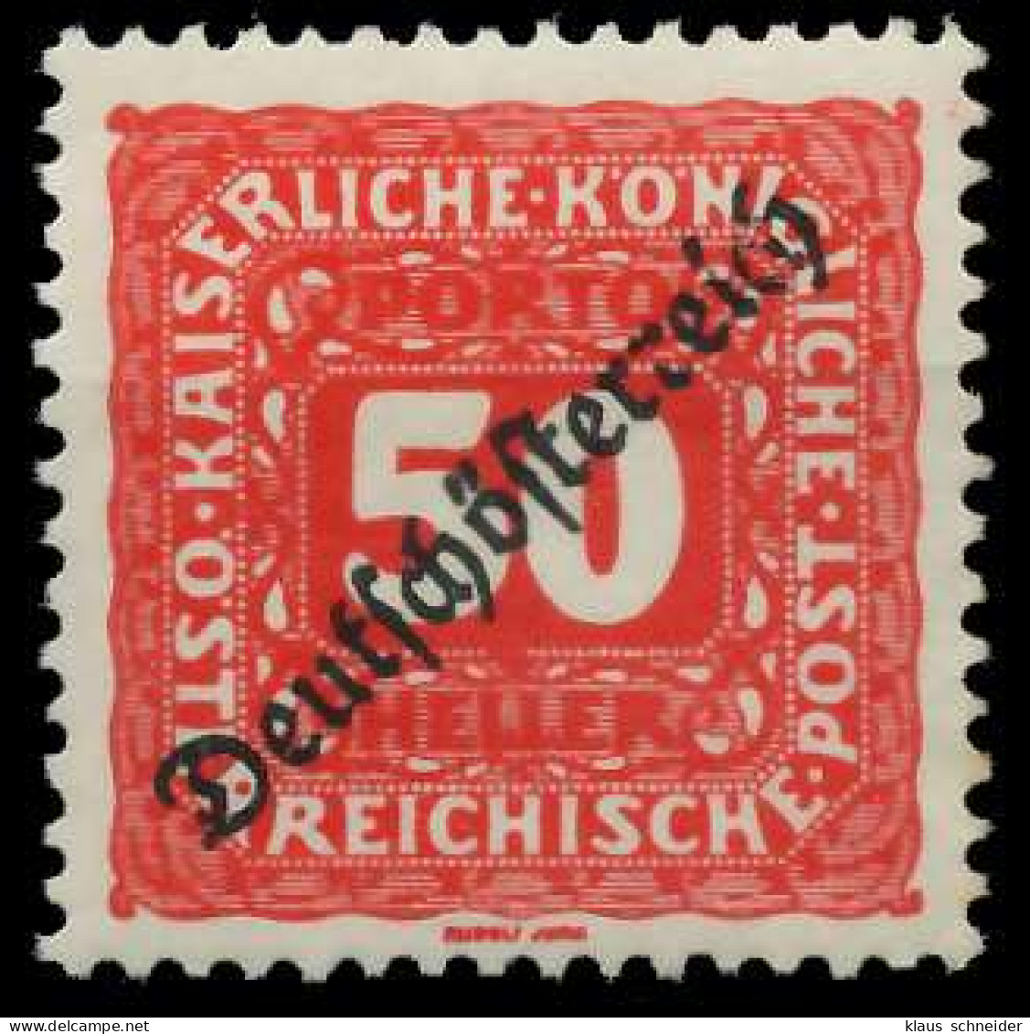 ÖSTERREICH PORTOMARKEN 1919 Nr 71 Postfrisch X742966 - Taxe