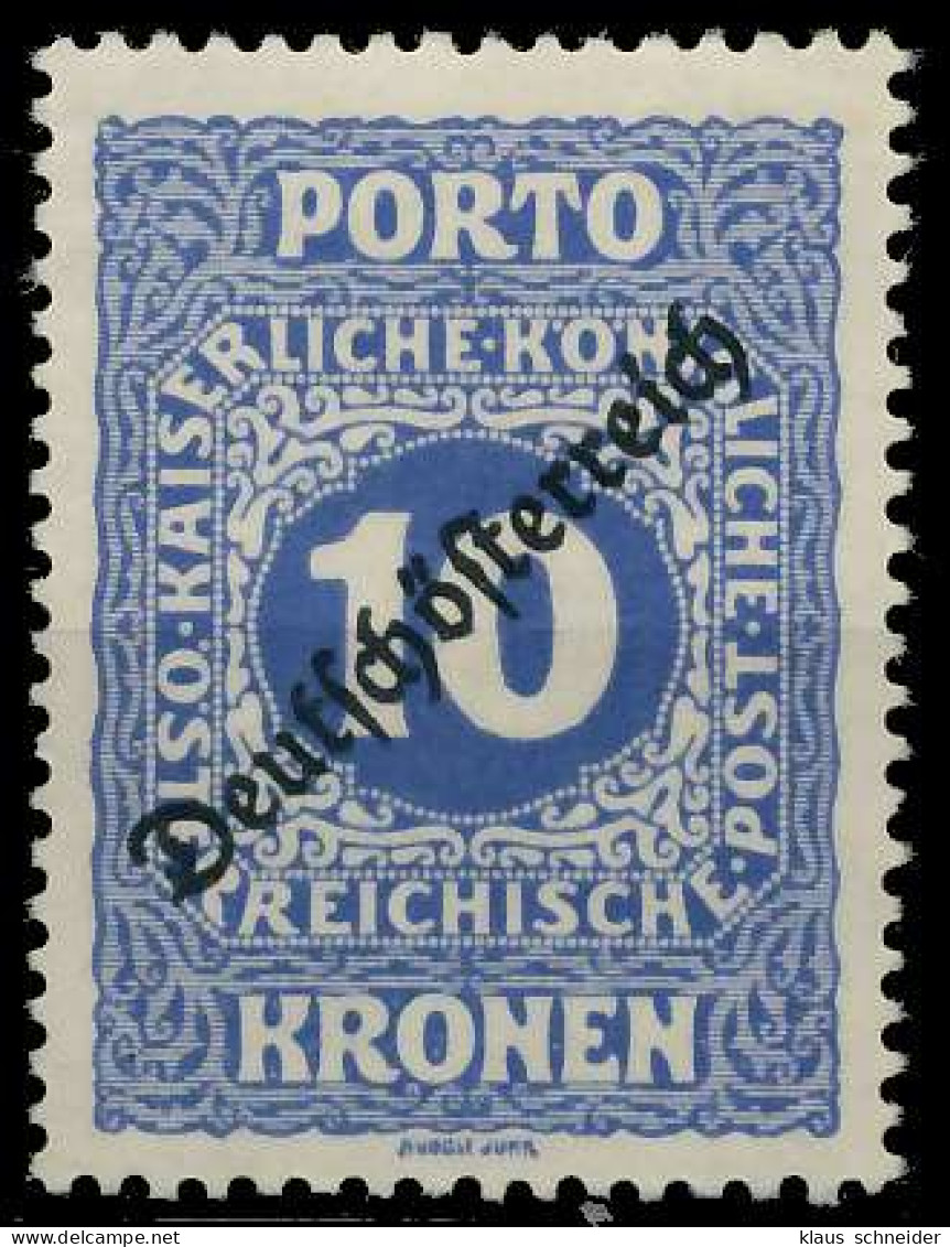 ÖSTERREICH PORTOMARKEN 1919 Nr 74 Postfrisch X742962 - Postage Due