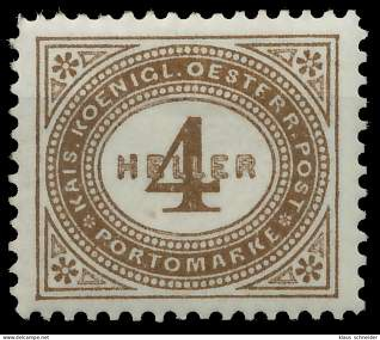 ÖSTERREICH PORTOMARKEN 1900 Nr 25D Postfrisch X7429D2 - Taxe