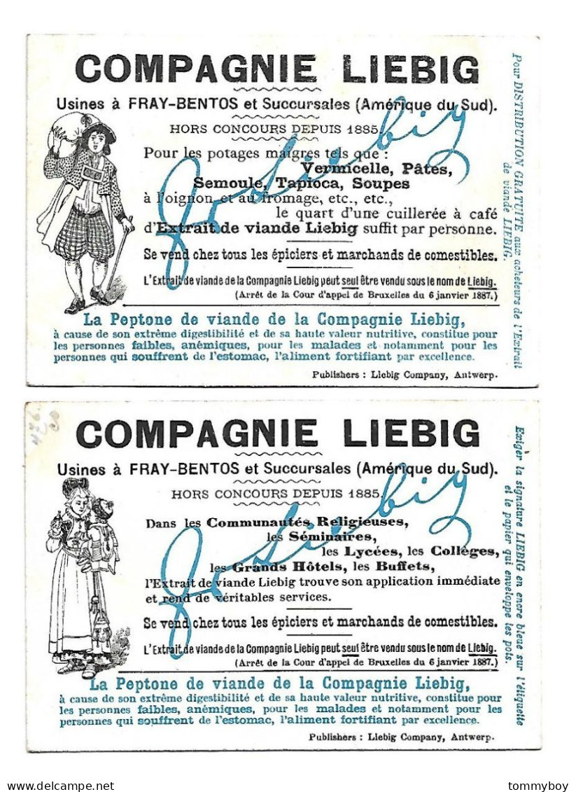 S 611, Liebig 6 Cards, Enfants Militaires (ref B14) - Liebig