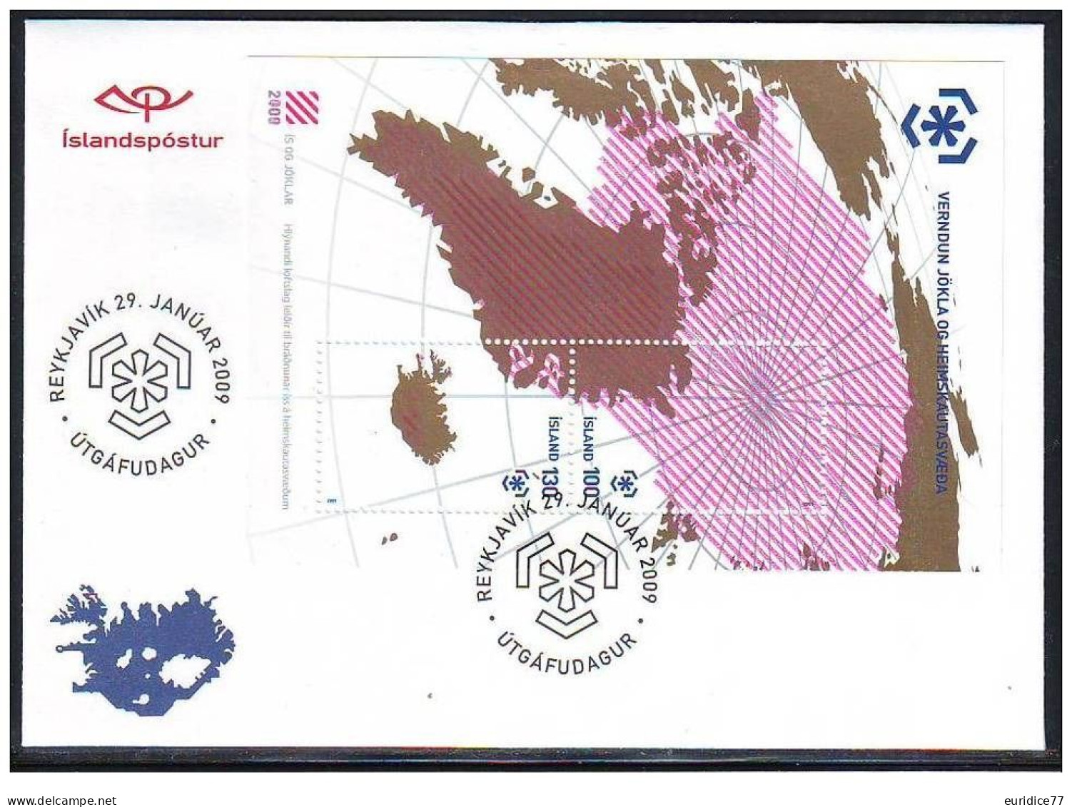 Iceland Islande 2007 -  Envelope Premier Jour - FDC