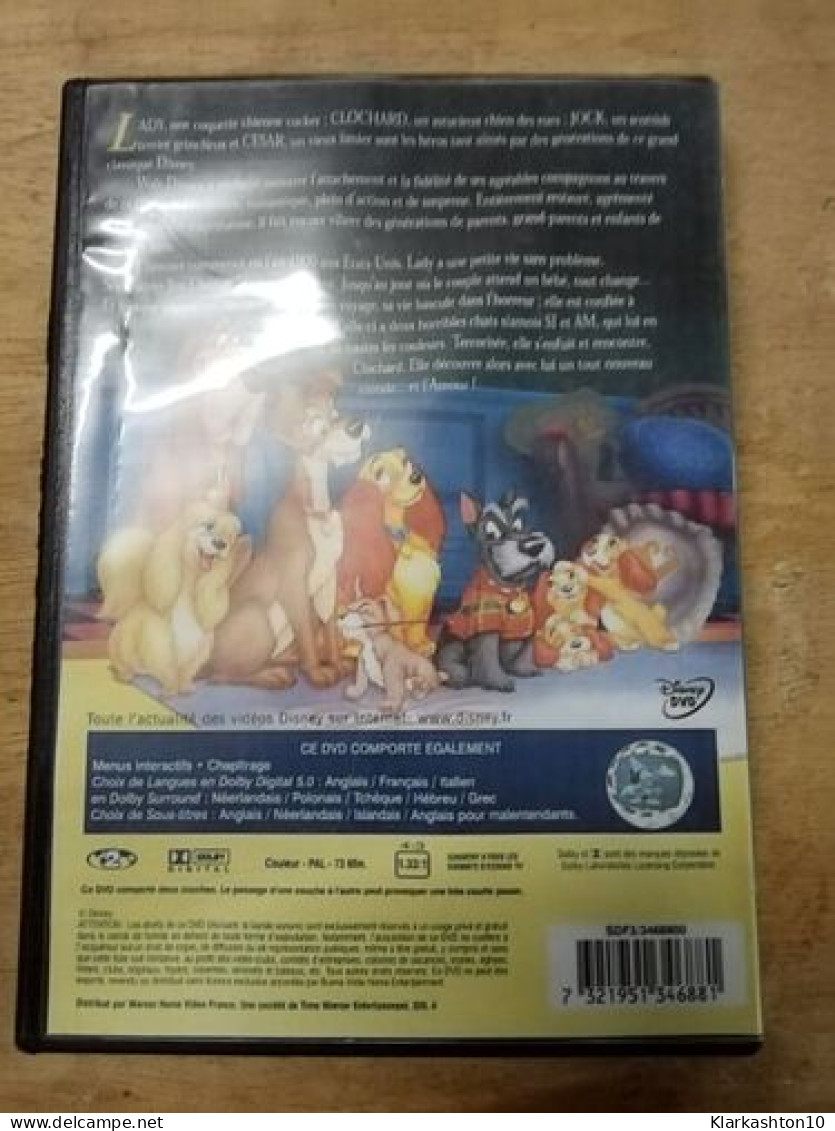 DVD Film - La Belle Et Le Clochard (Walt Disney) - Other & Unclassified