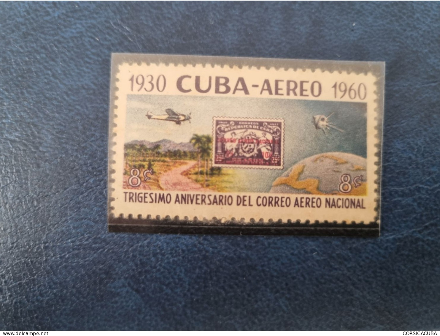 CUBA  NEUF  1960   CORREAO  AEREO  NACIONAL  //  PARFAIT  ETAT  //  1er  CHOIX  // - Nuevos