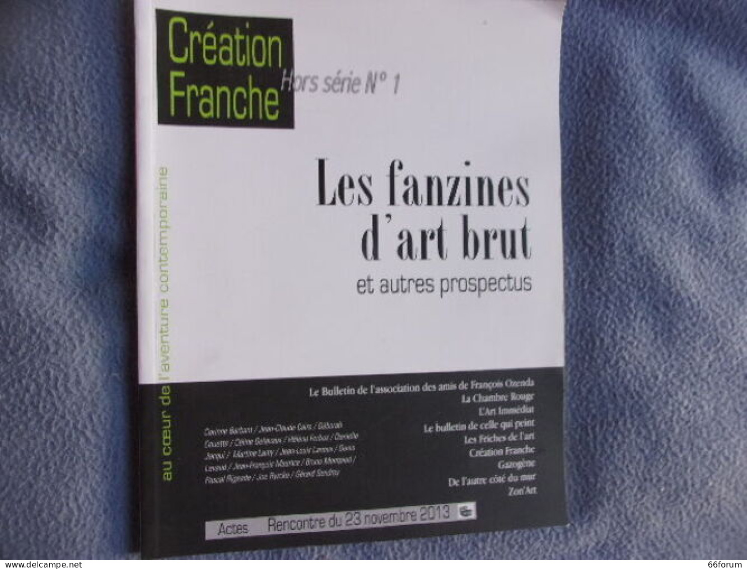 Les Fanzines D'art Brut Et Autres Prospectus - Art