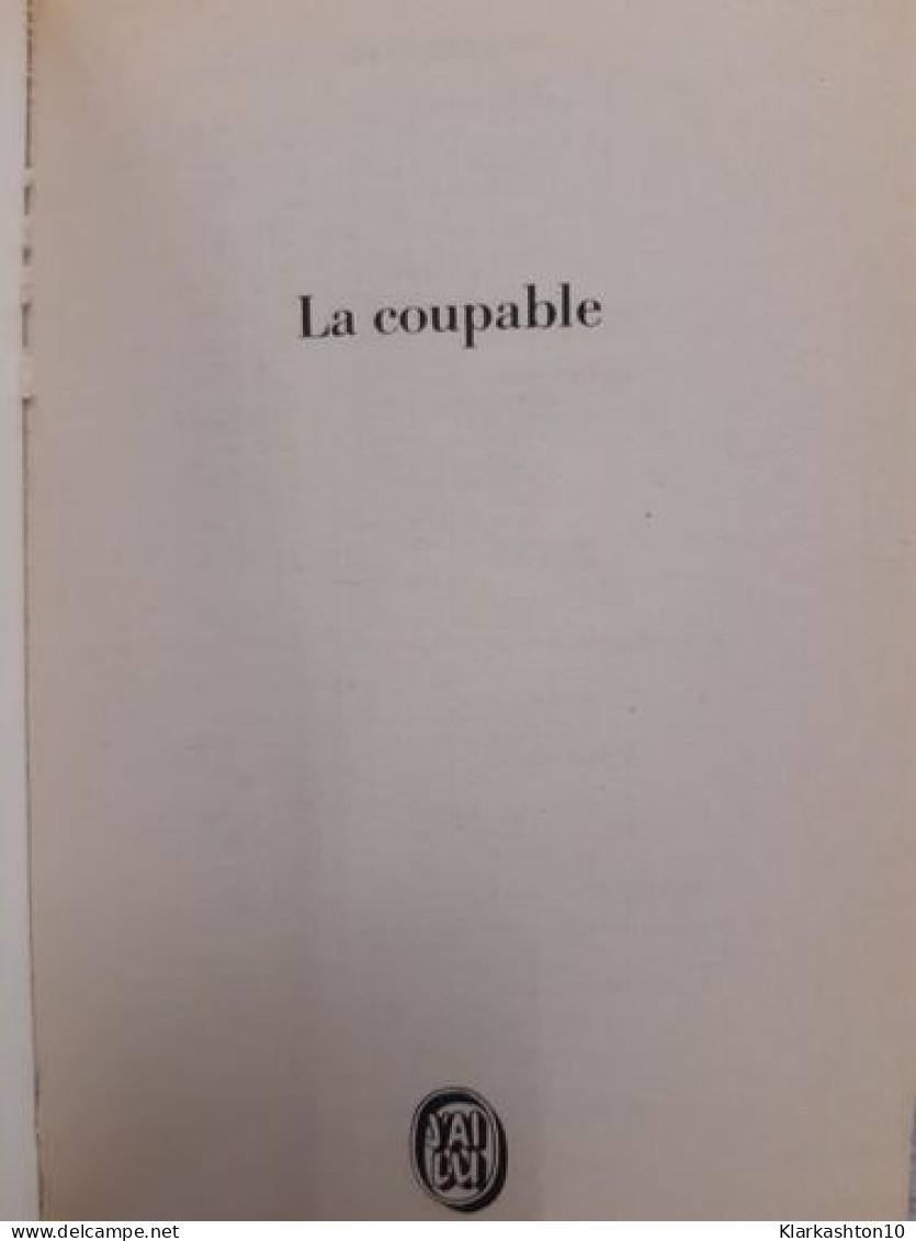 La Coupable - Other & Unclassified