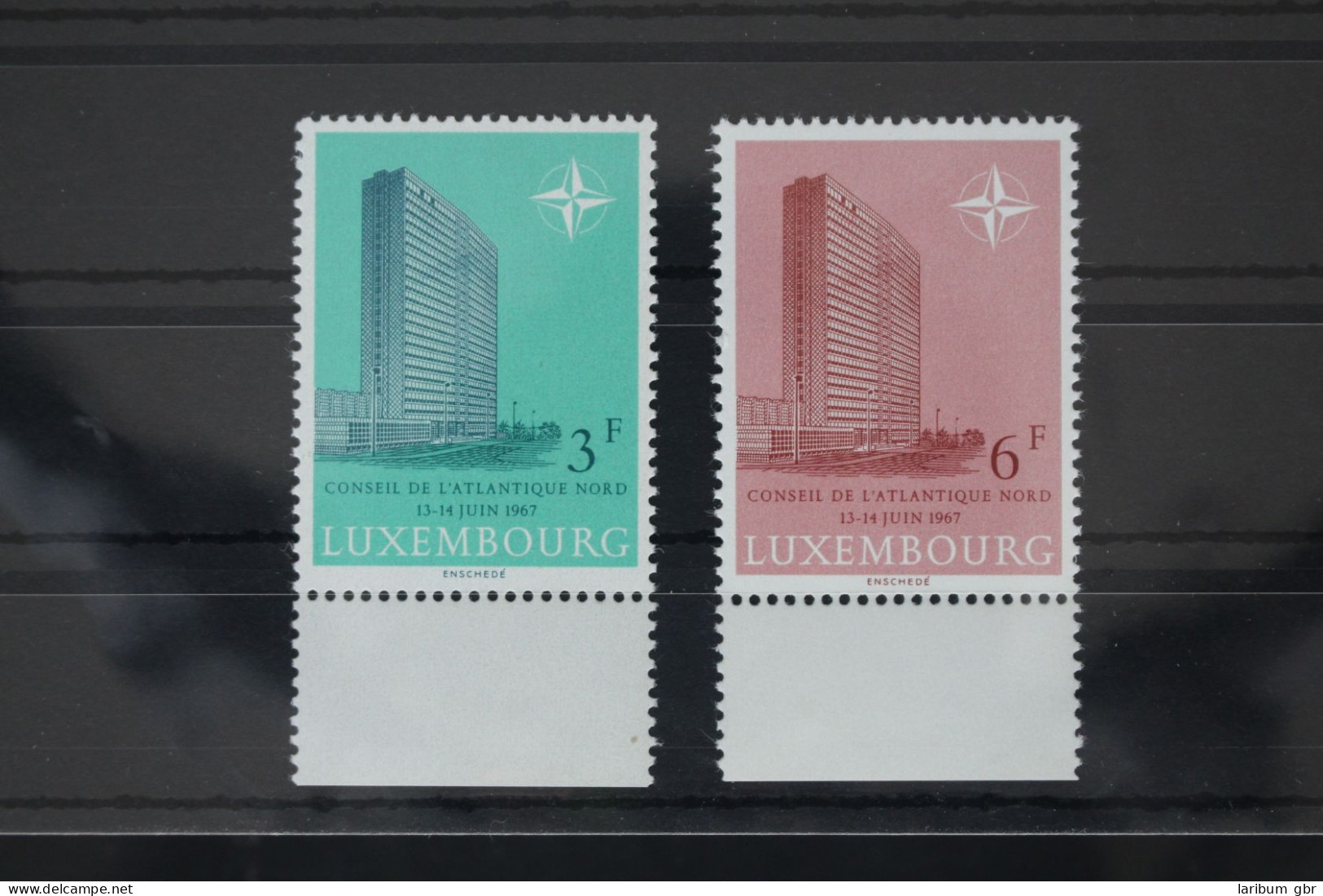 Luxemburg 751-752 Postfrisch Nato #WV189 - Other & Unclassified