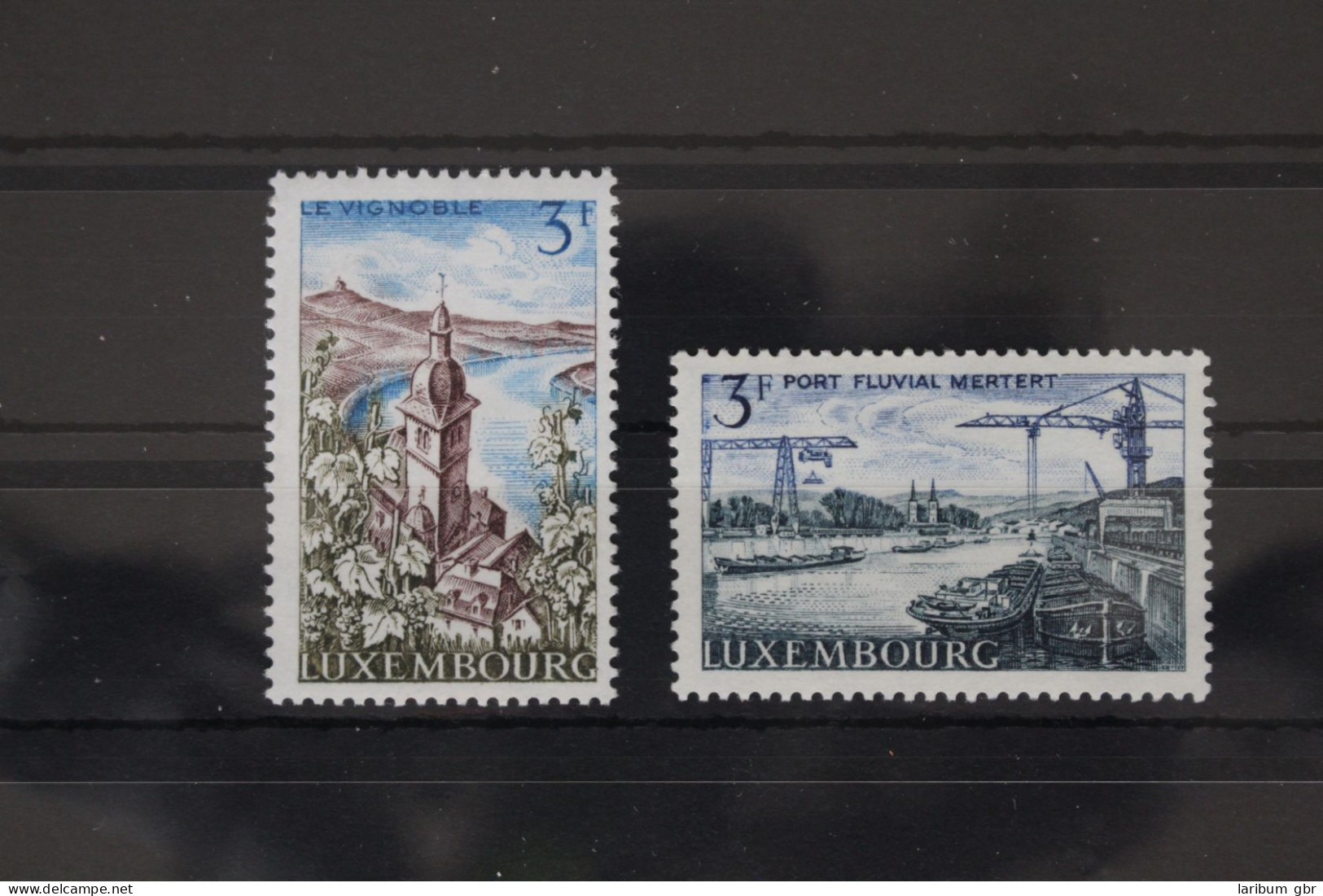 Luxemburg 757-758 Postfrisch #WV193 - Autres & Non Classés