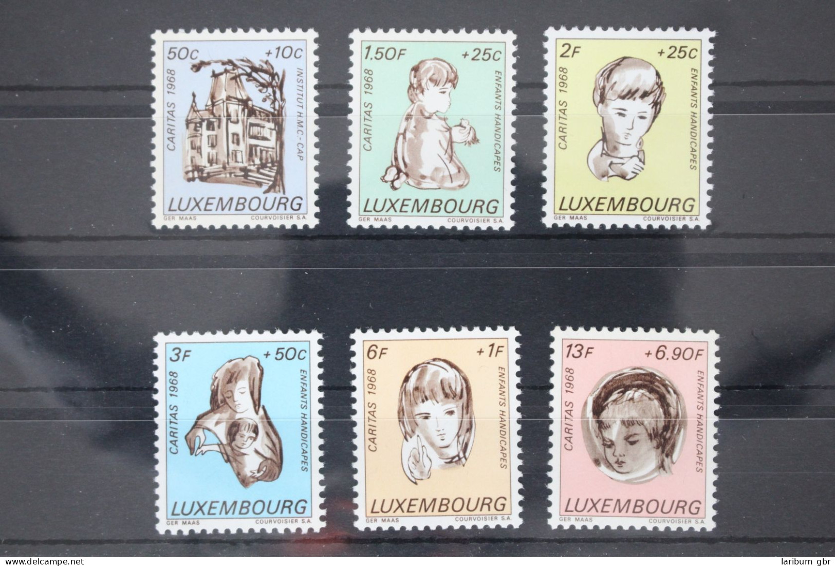 Luxemburg 779-784 Postfrisch #WV216 - Autres & Non Classés